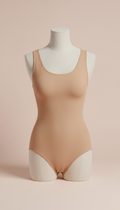 Seamless Bodysuit in Warm Nude