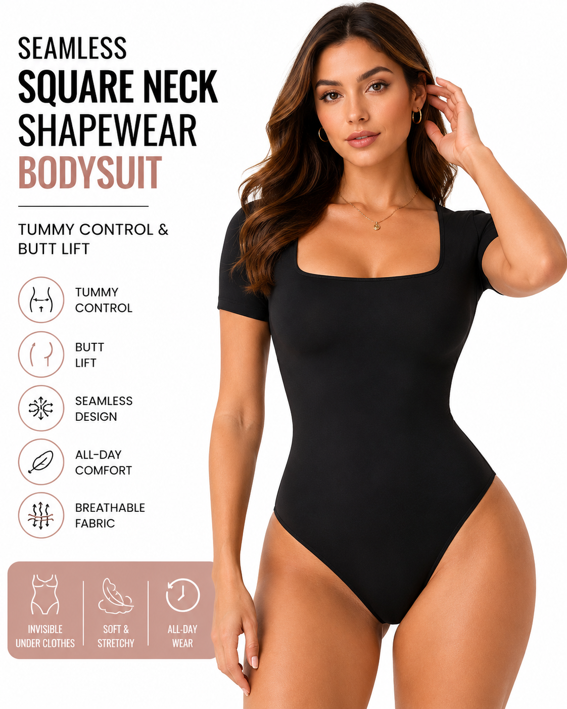 Seamless Tummy Control Bodysuit