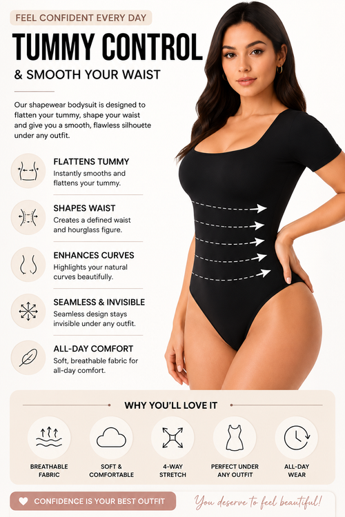 Seamless Tummy Control Bodysuit