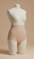 High-Waist Shaping Brief Barely Blush